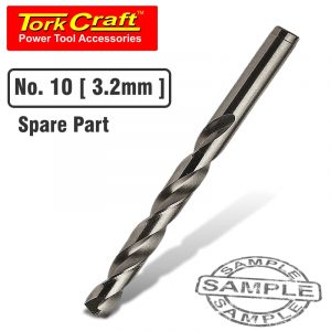 Replacement drill bit 3.2mm for screw pilot #10